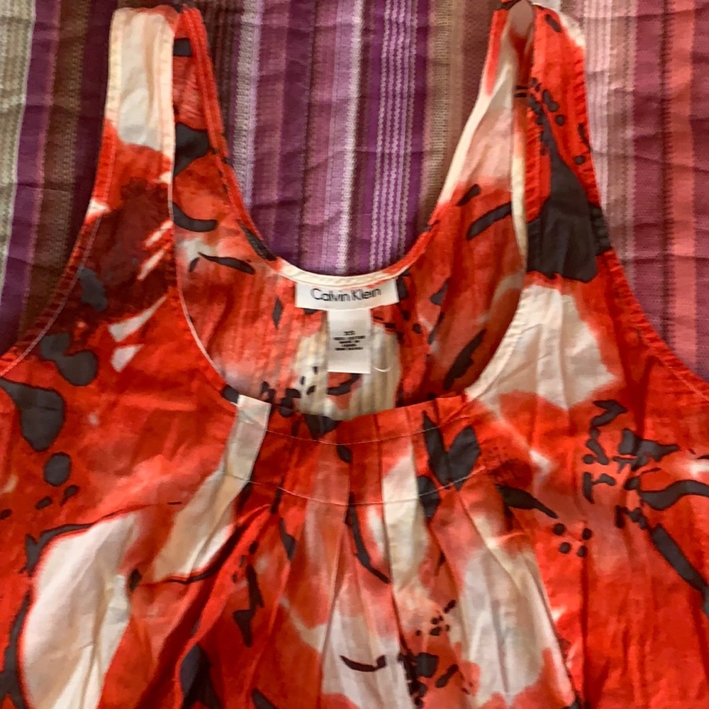 Calvin Klein 100% cotton cotton tank